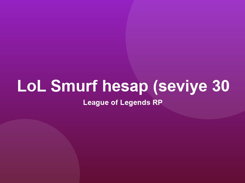 League of Legends RP
