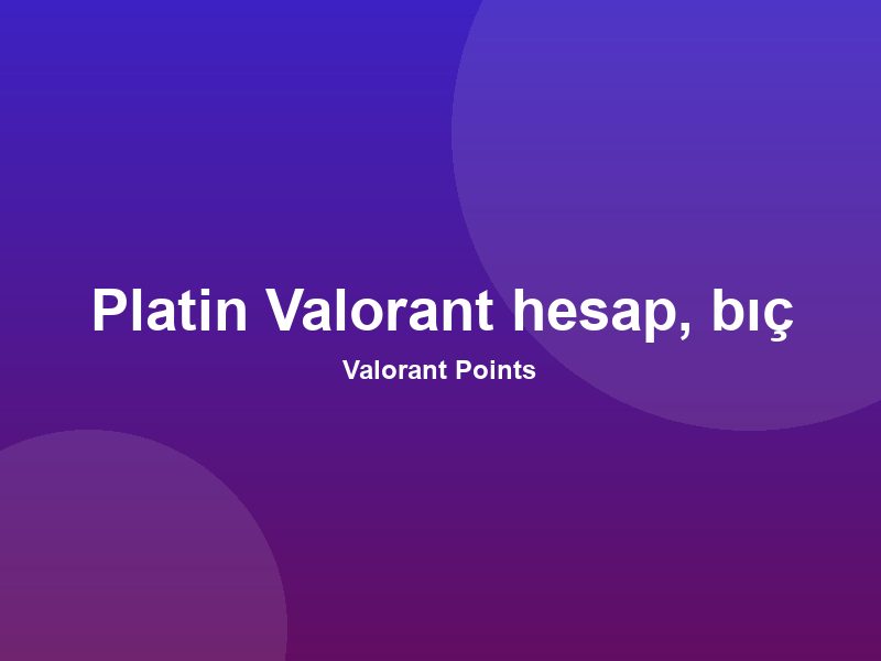 Valorant Points