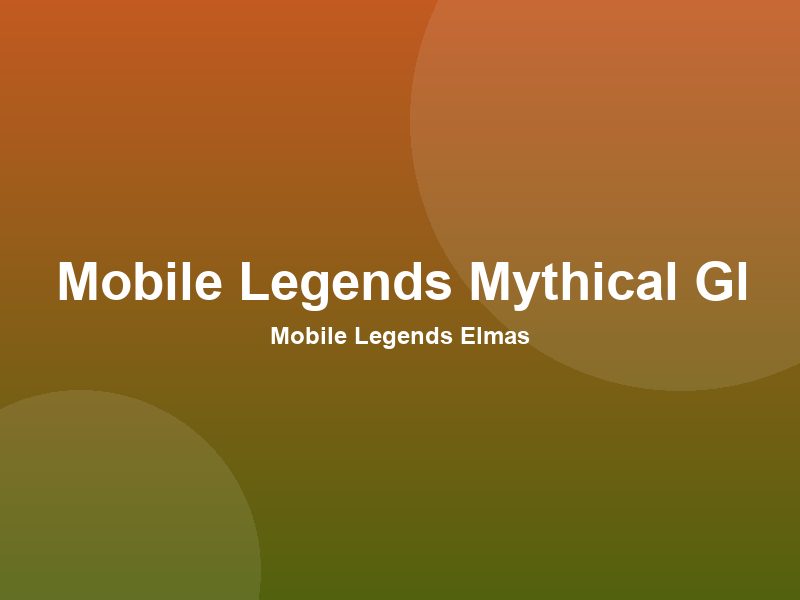 Mobile Legends Elmas