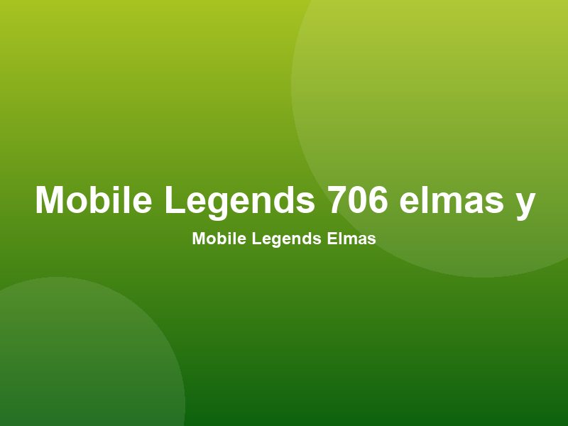 Mobile Legends Elmas