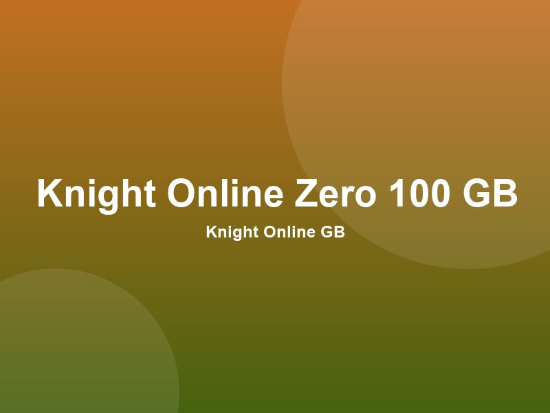 Knight Online GB